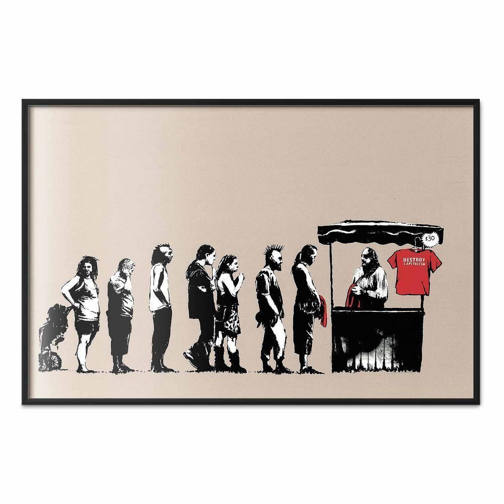 Plakat - Zniszczyć kapitalizm