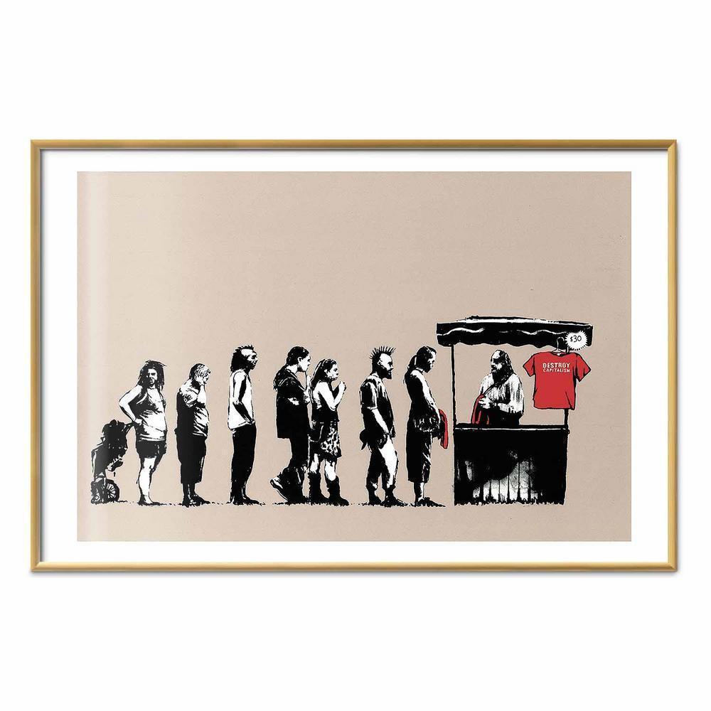 Plakat - Zniszczyć kapitalizm