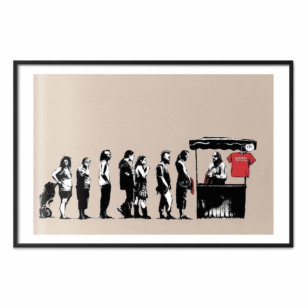 Plakat - Zniszczyć kapitalizm