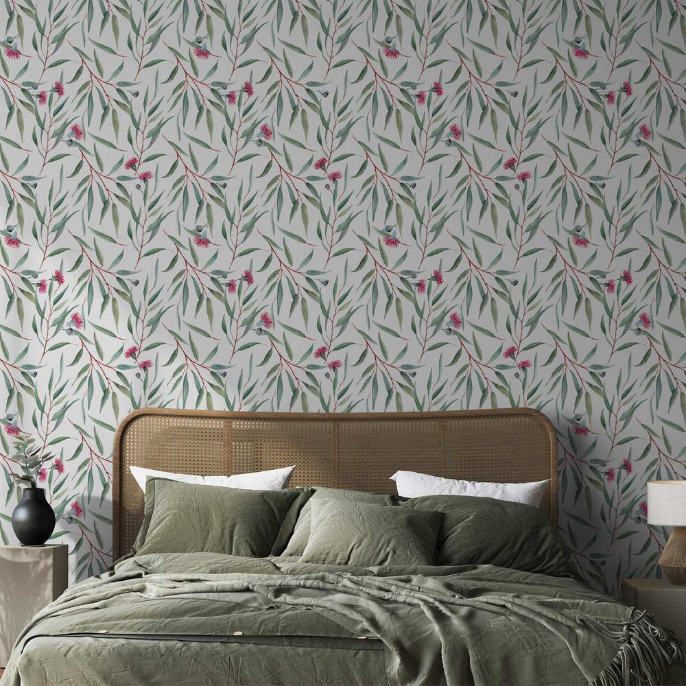 Tapeta - Różowe pąki kwiatów