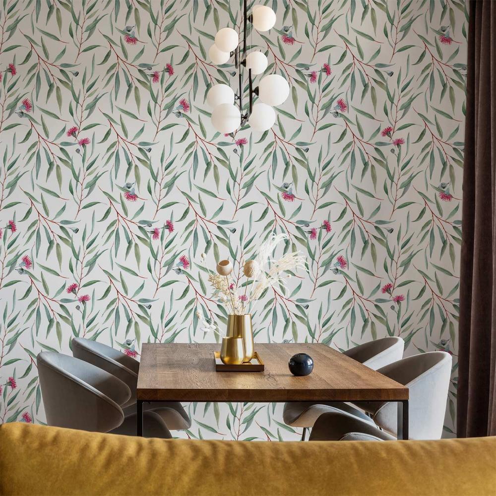 Tapeta - Różowe pąki kwiatów