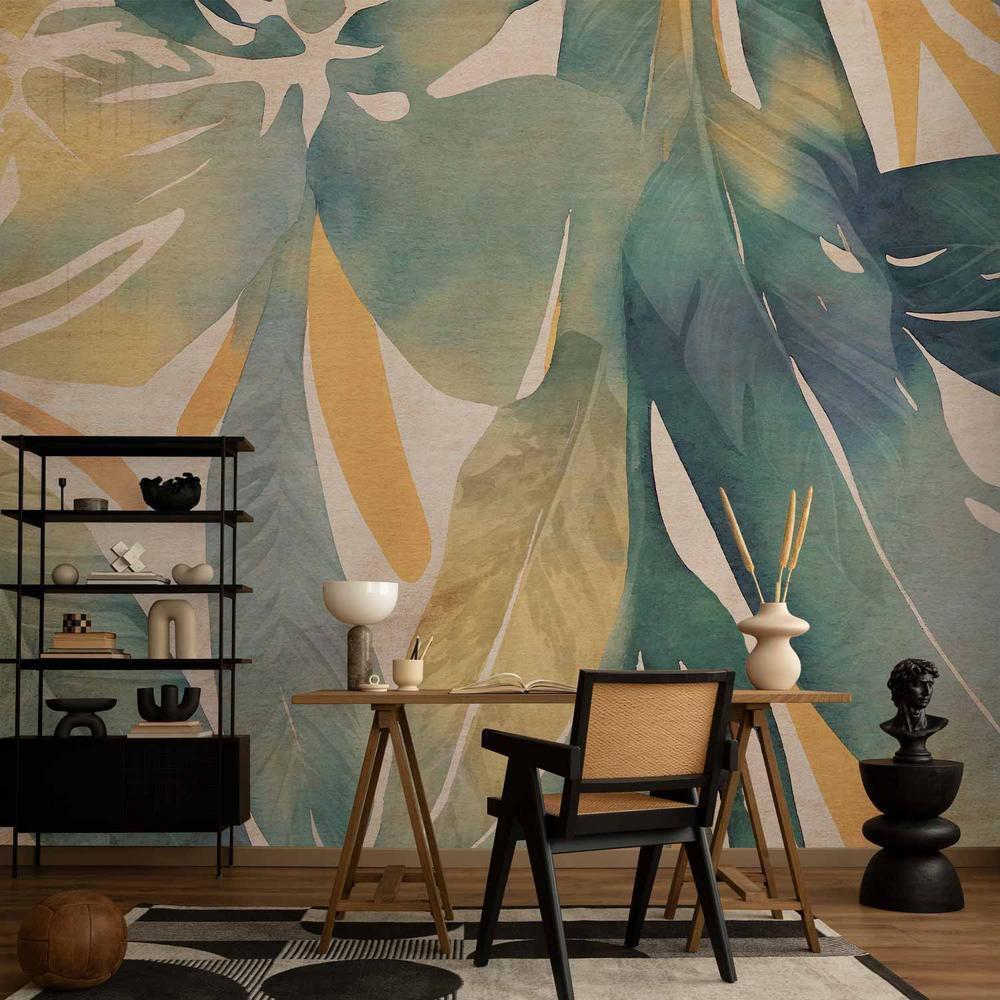 Fototapeta - Akwarelowy tropik