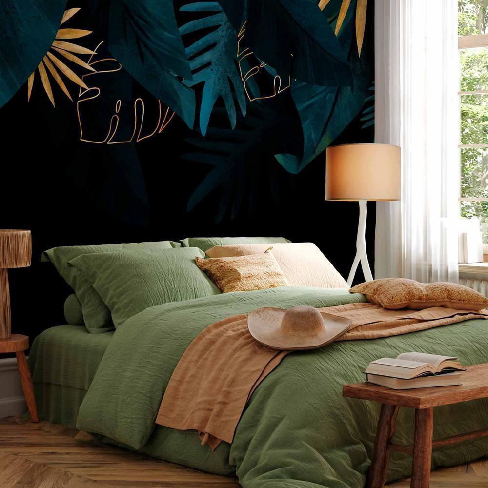 Fototapeta - Kompozycja liści - drugi wariant