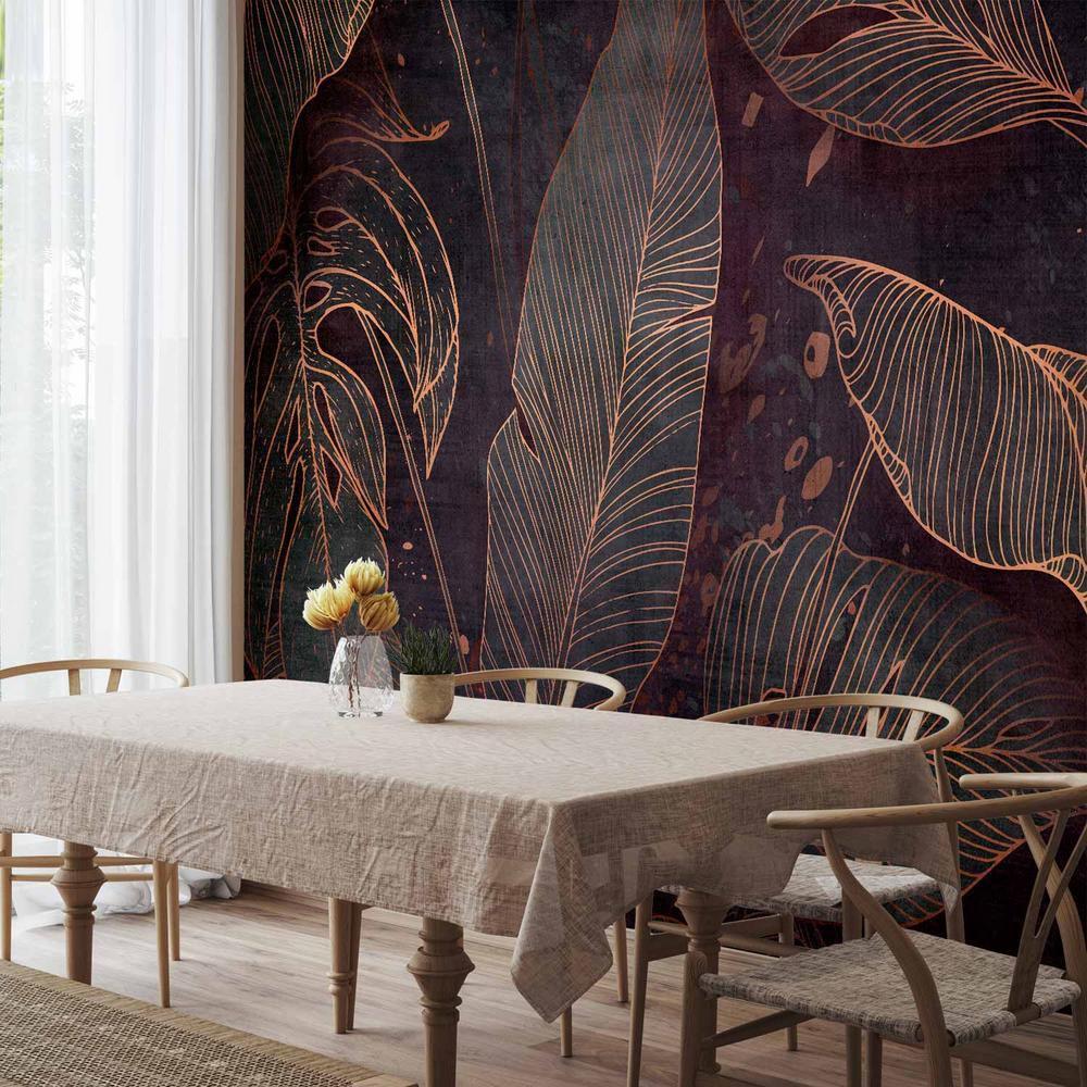 Fototapeta - W labiryncie liści - trzeci wariant