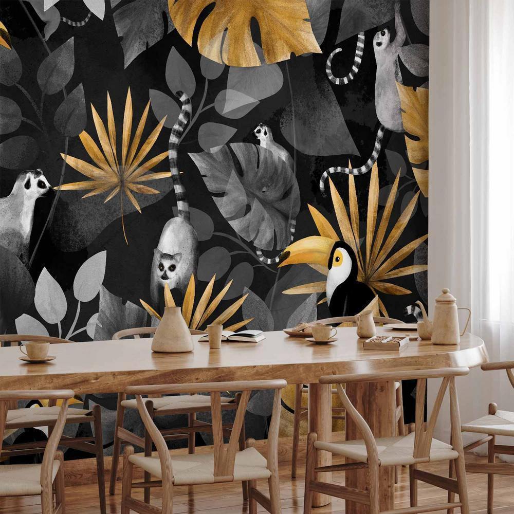 Fototapeta - Wesołe lemury