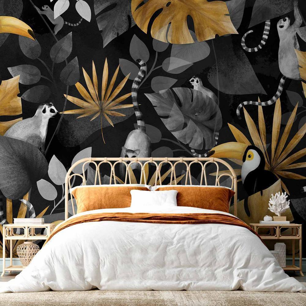 Fototapeta - Wesołe lemury