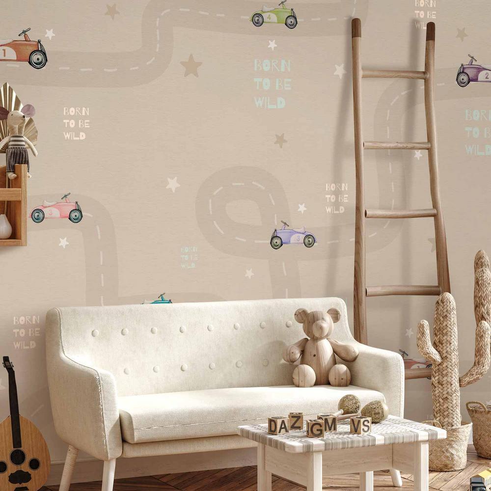 Fototapeta - Wyścigowe autka