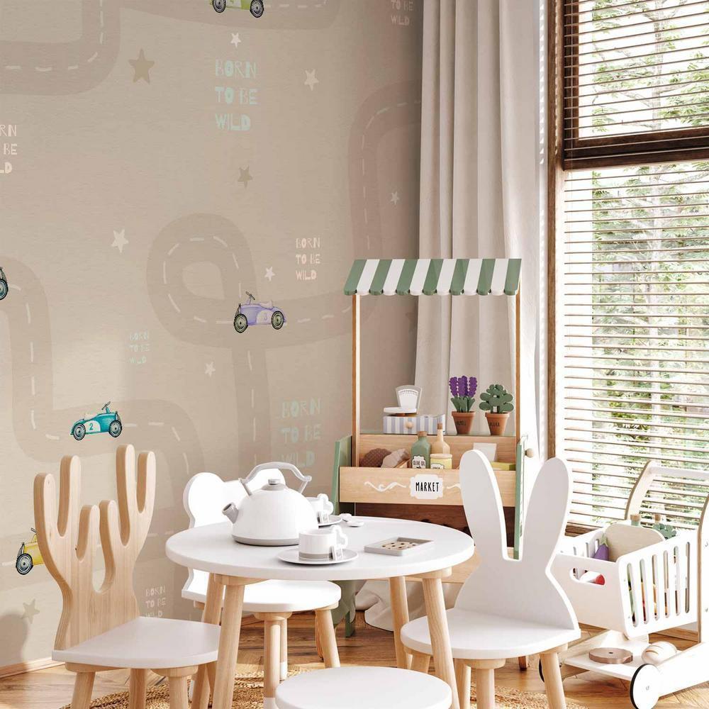 Fototapeta - Wyścigowe autka