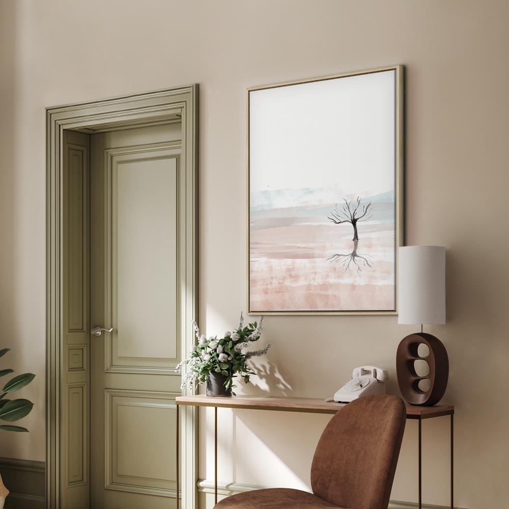 Obraz - Akwarelowy krajobraz (1-częściowy) pionowy