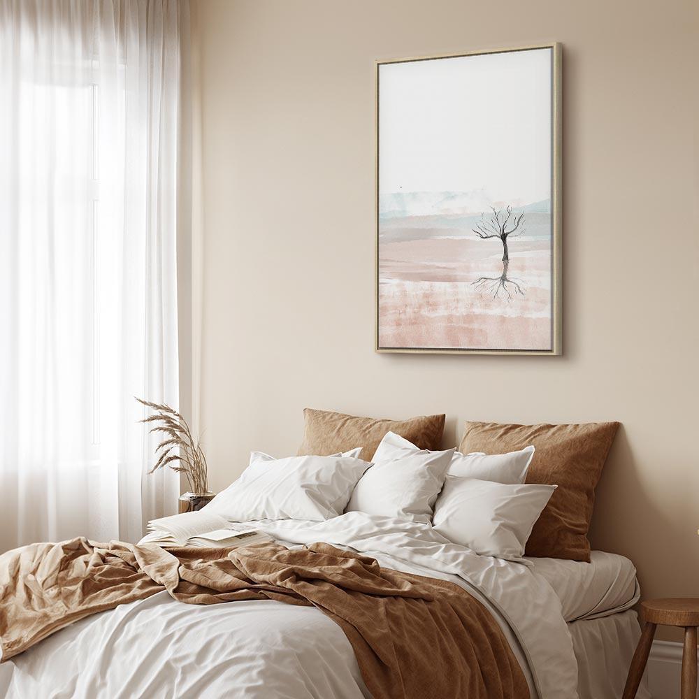 Obraz - Akwarelowy krajobraz (1-częściowy) pionowy