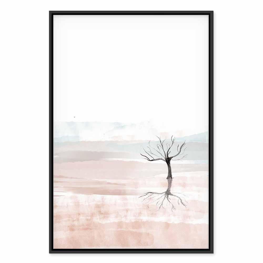 Obraz - Akwarelowy krajobraz (1-częściowy) pionowy