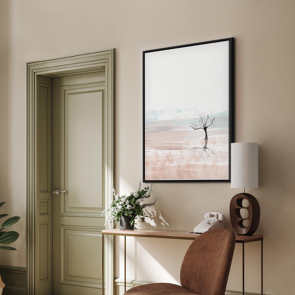 Obraz - Akwarelowy krajobraz (1-częściowy) pionowy