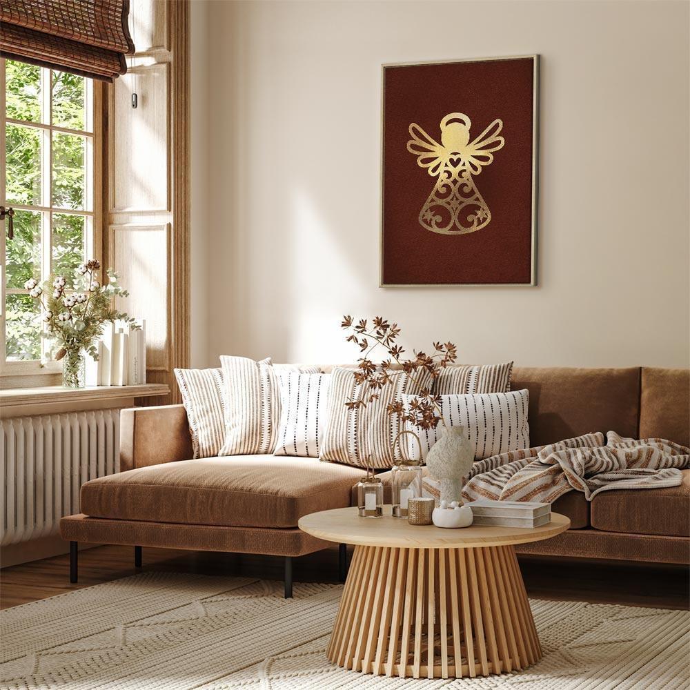 Obraz - Anielskie złoto (1-częściowy) pionowy