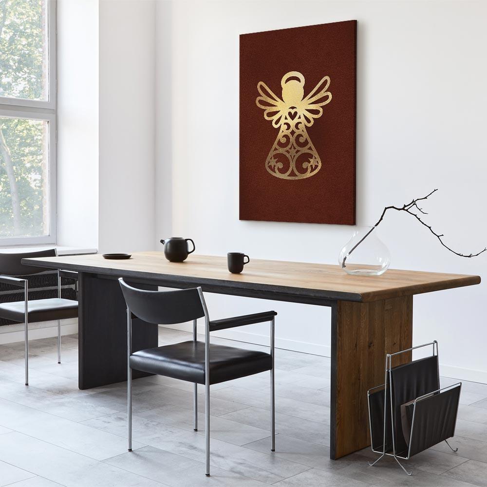 Obraz - Anielskie złoto (1-częściowy) pionowy