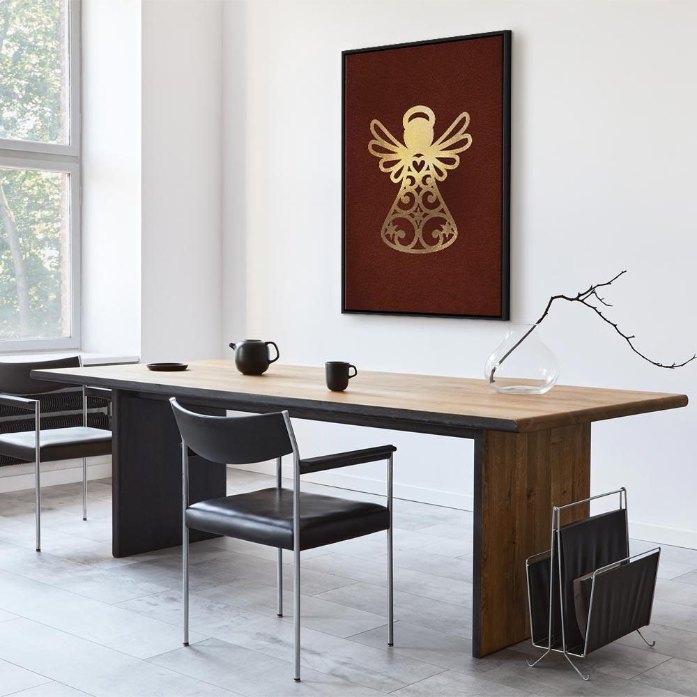 Obraz - Anielskie złoto (1-częściowy) pionowy