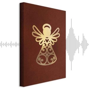 Obraz - Anielskie złoto (1-częściowy) pionowy