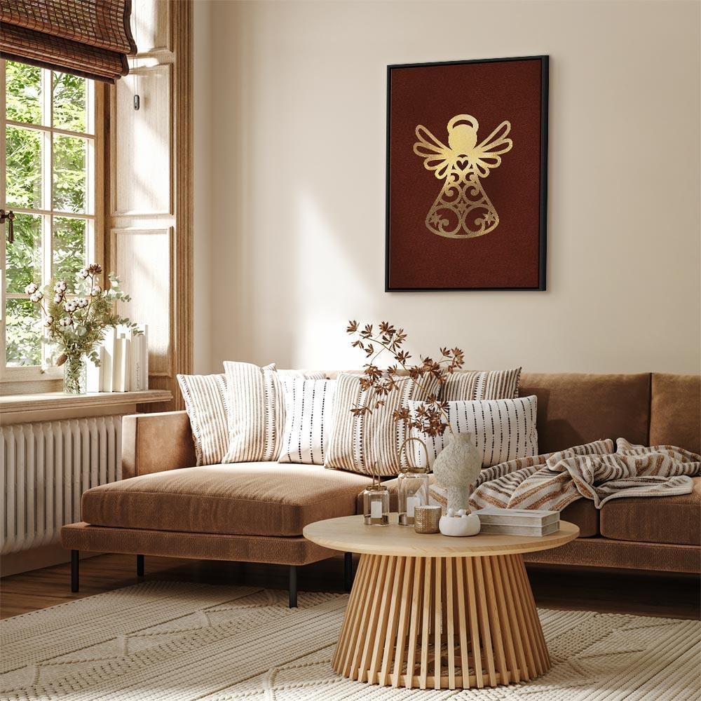 Obraz - Anielskie złoto (1-częściowy) pionowy