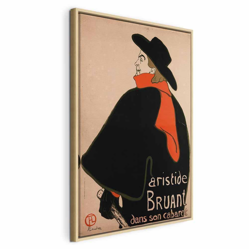 Obraz - Aristide Bruant: Dans son cabaret (1-częściowy) pionowy