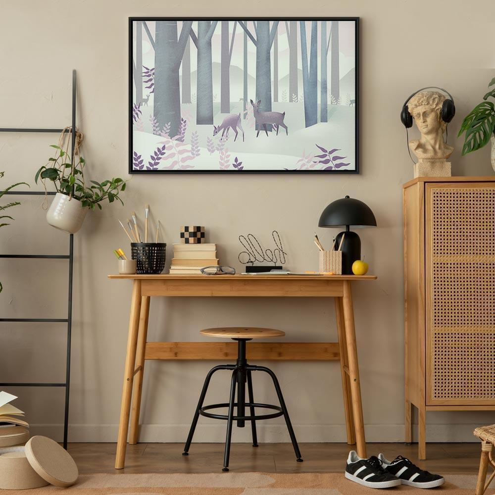 Obraz - Bajkowy las (1-częściowy) szeroki - drugi wariant