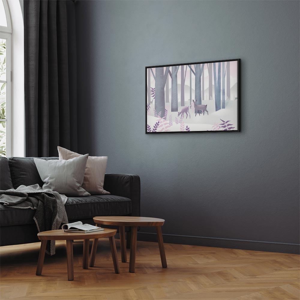 Obraz - Bajkowy las (1-częściowy) szeroki - drugi wariant