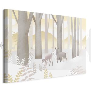 Obraz - Bajkowy las (1-częściowy) szeroki - trzeci wariant