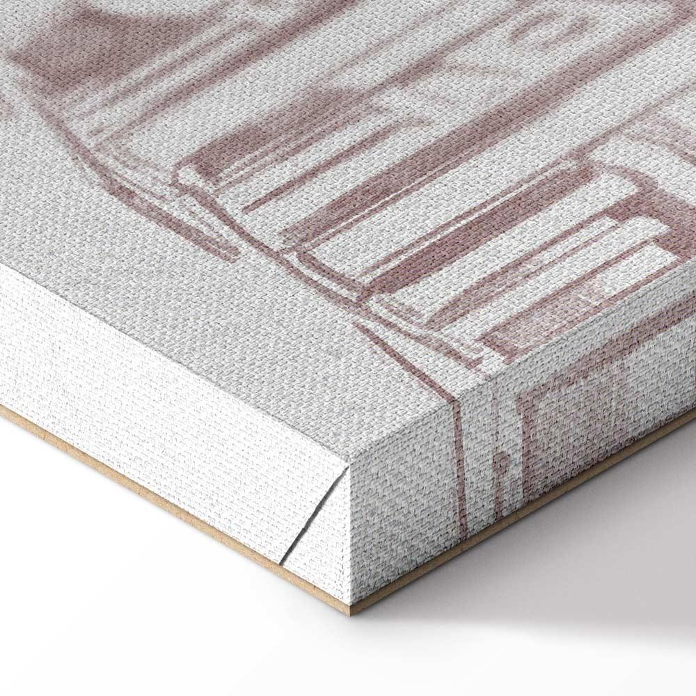 Obraz - Berlin w akwarelach (1-częściowy) pionowy