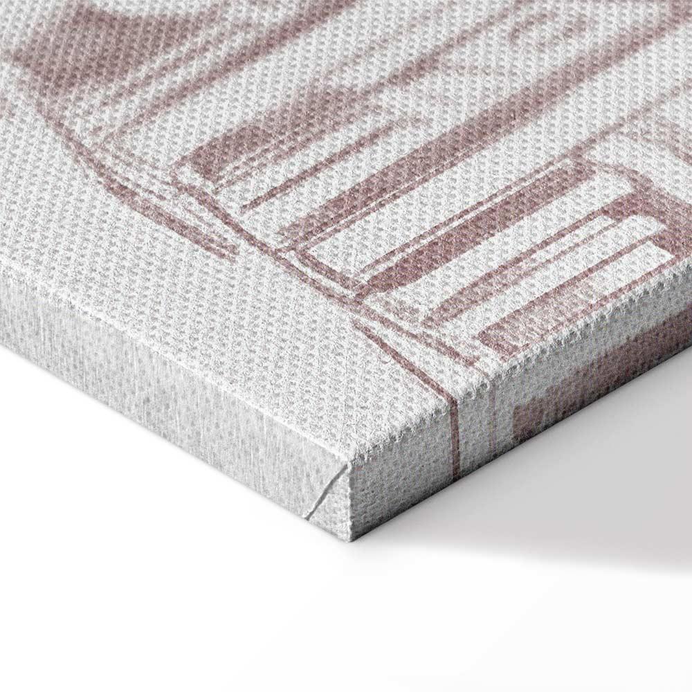 Obraz - Berlin w akwarelach (1-częściowy) pionowy