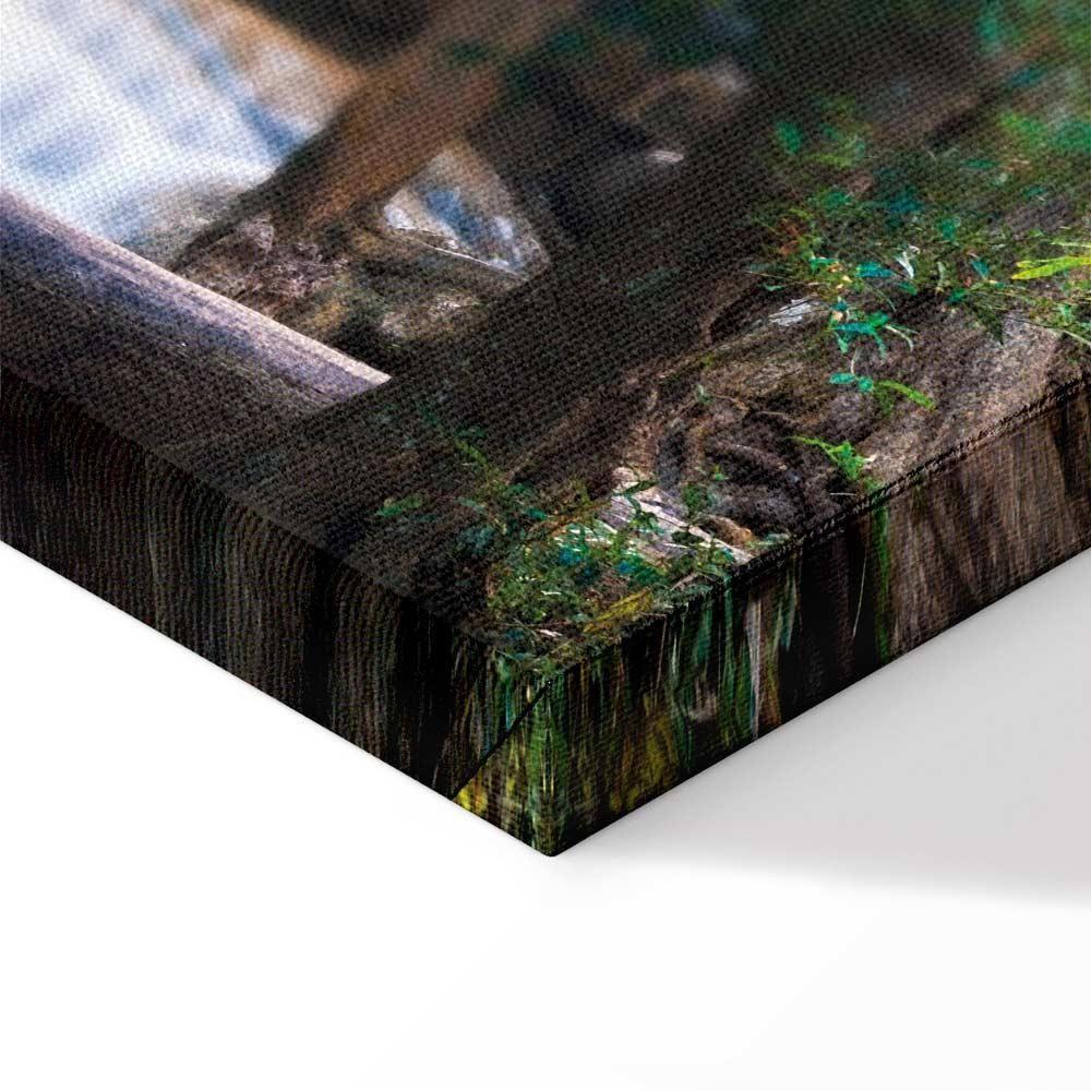 Obraz - Budda i wodospad