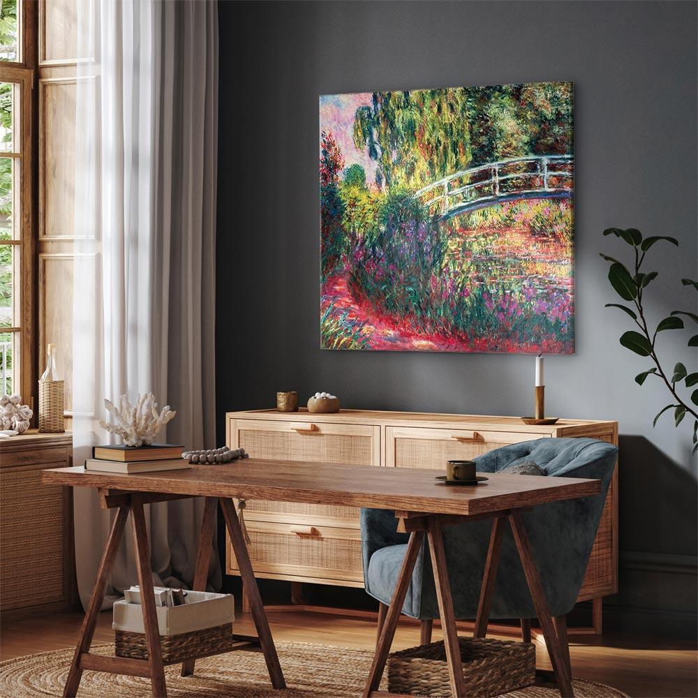Obraz - Claude Monet – Japoński mostek w Giverny