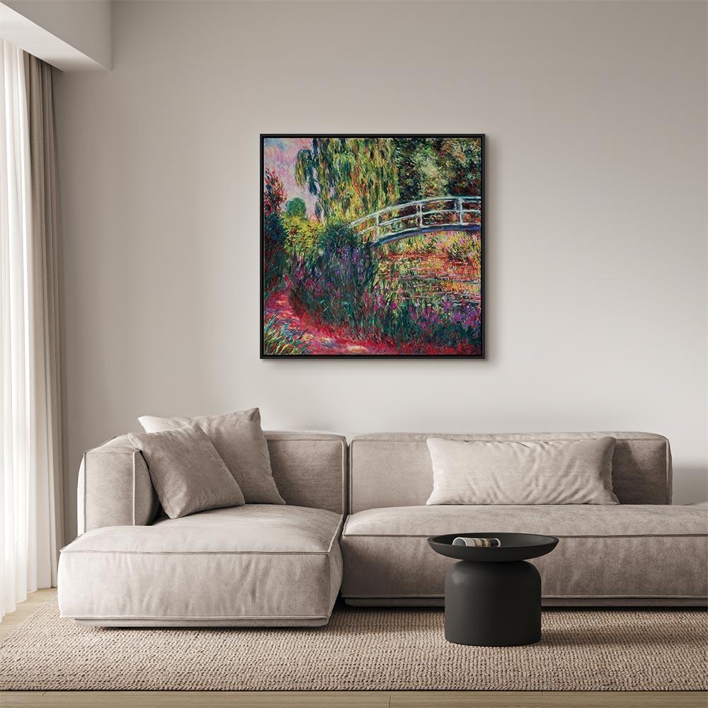 Obraz - Claude Monet – Japoński mostek w Giverny