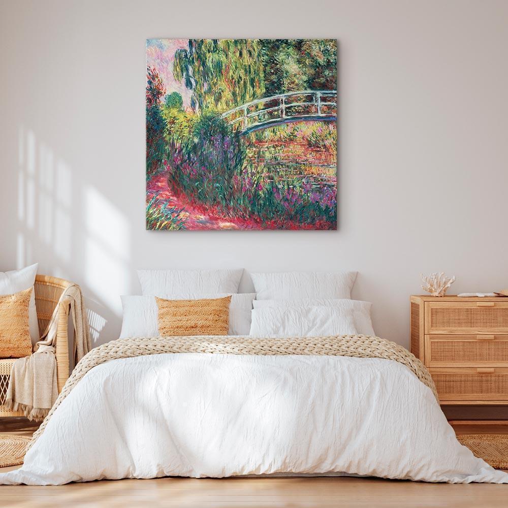 Obraz - Claude Monet – Japoński mostek w Giverny