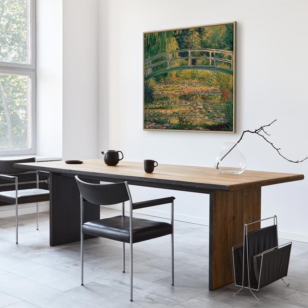 Obraz - Claude Monet – Mostek nad stawem z liliami wodnym