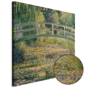 Obraz - Claude Monet – Mostek nad stawem z liliami wodnym