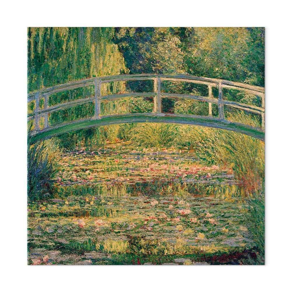 Obraz - Claude Monet – Mostek nad stawem z liliami wodnym