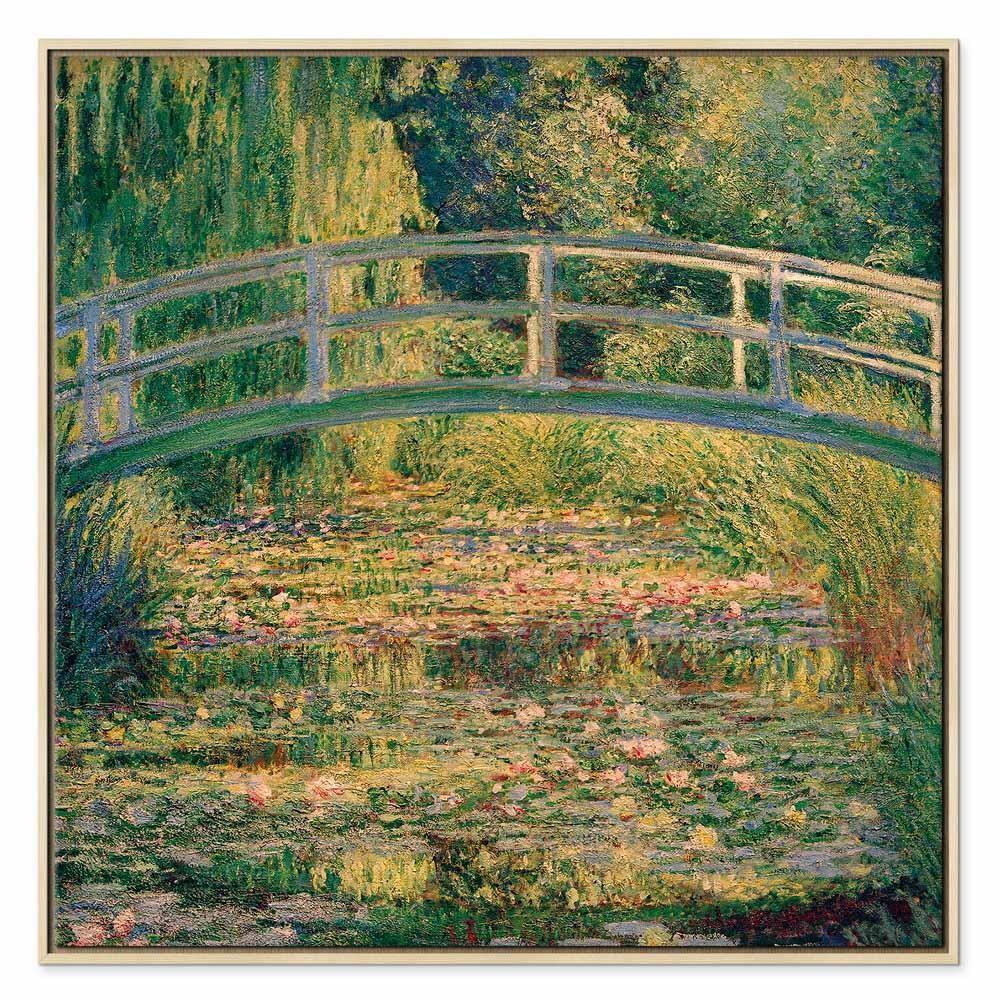 Obraz - Claude Monet – Mostek nad stawem z liliami wodnym