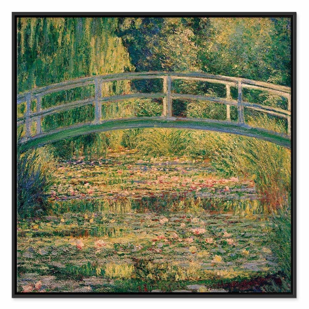 Obraz - Claude Monet – Mostek nad stawem z liliami wodnym