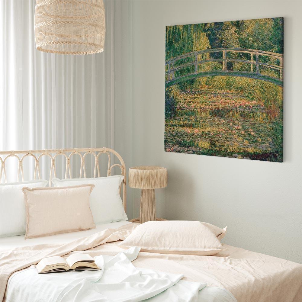 Obraz - Claude Monet – Mostek nad stawem z liliami wodnym