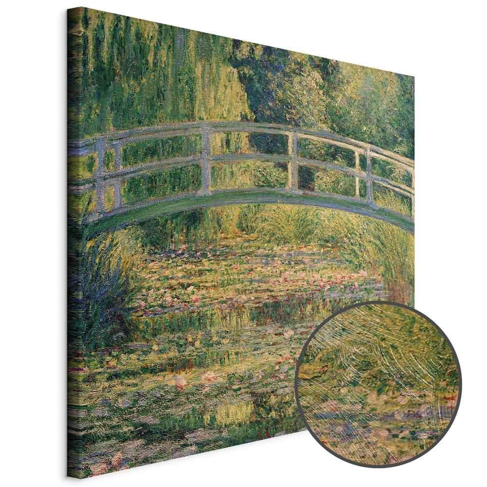 Obraz - Claude Monet – Mostek nad stawem z liliami wodnym
