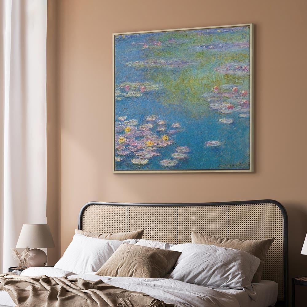 Obraz - Claude Monet – Nenufary (lilie wodne) w Giverny
