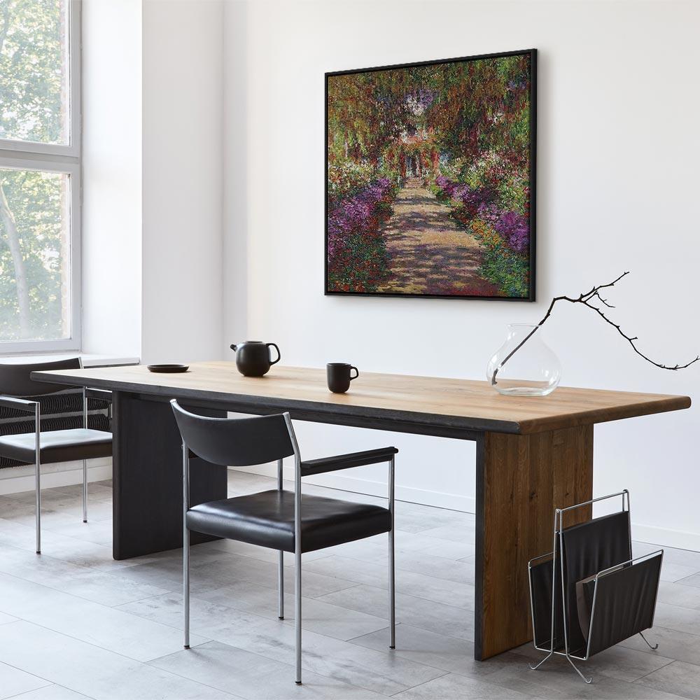 Obraz - Claude Monet – Ścieżka w ogrodzie w Giverny