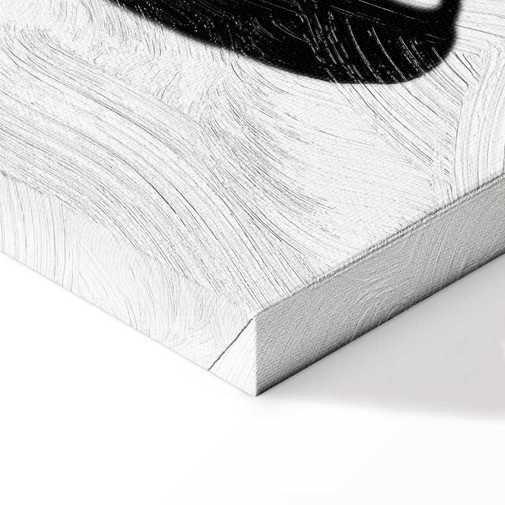 Obraz - Czarne Love (1-częściowy) pionowy