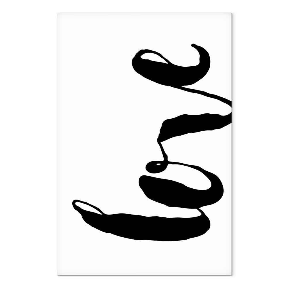 Obraz - Czarne Love (1-częściowy) pionowy