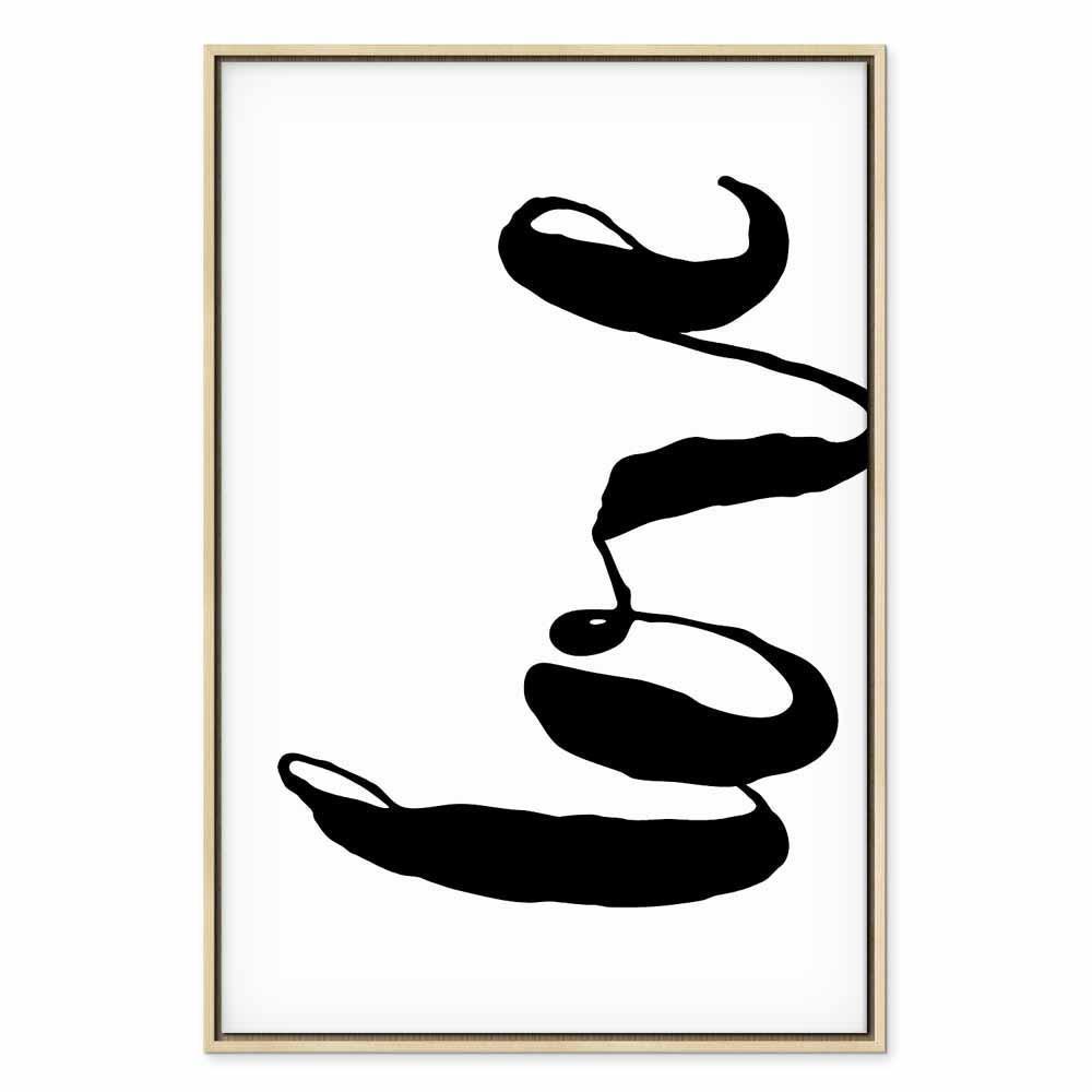 Obraz - Czarne Love (1-częściowy) pionowy