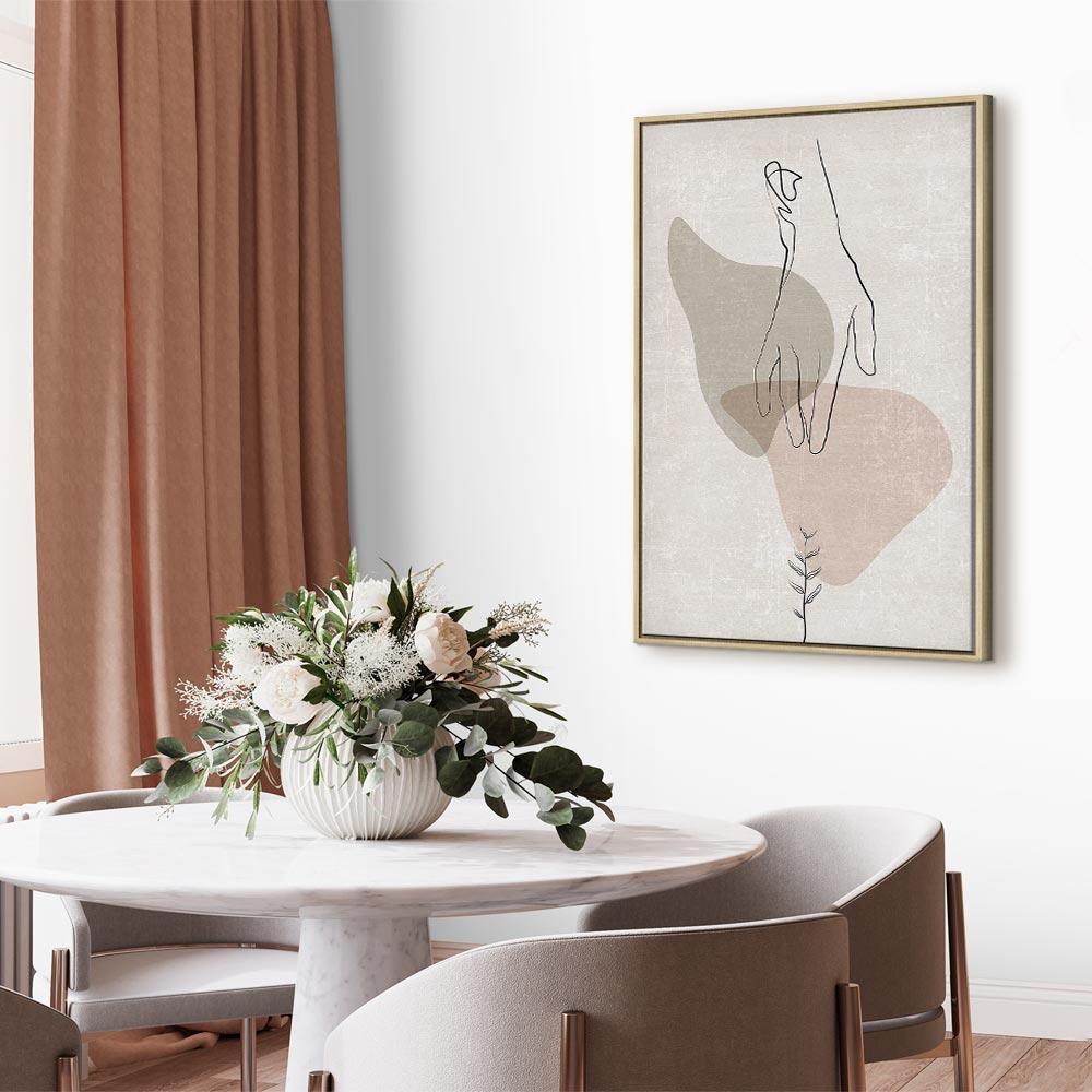 Obraz - Delikatny dotyk (1-częściowy) pionowy