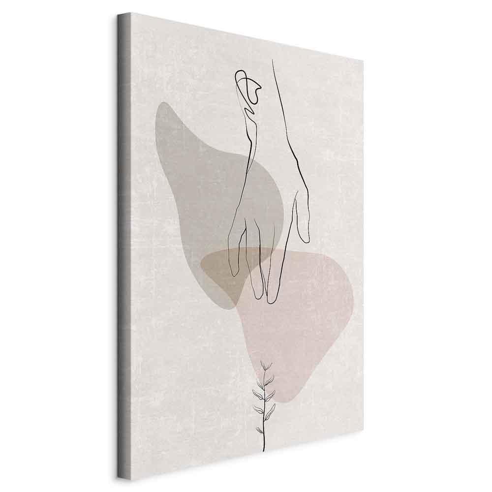 Obraz - Delikatny dotyk (1-częściowy) pionowy