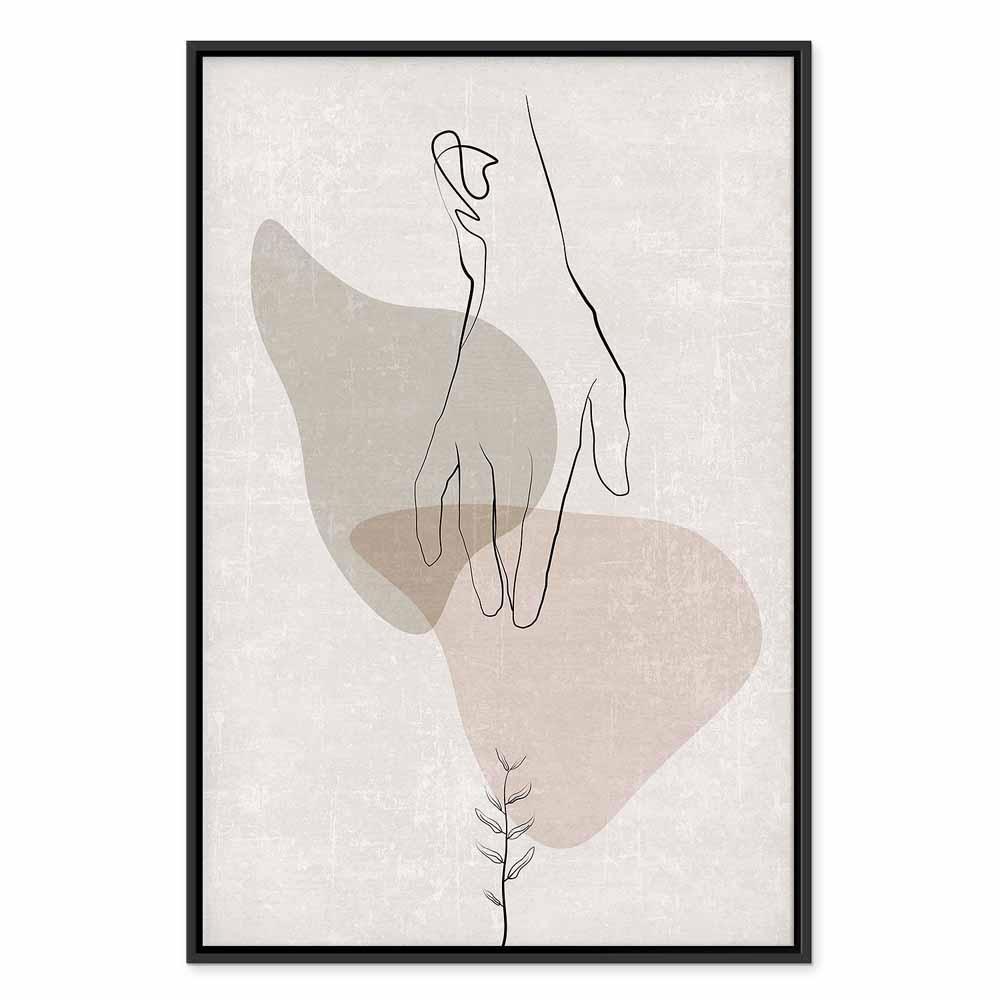 Obraz - Delikatny dotyk (1-częściowy) pionowy