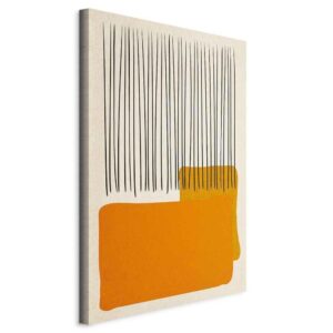 Obraz - Deszcz na plaży (1-częściowy) pionowy