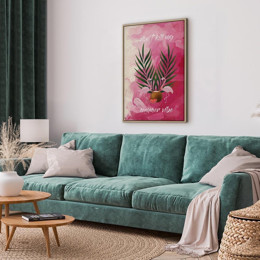 Obraz - Don't Kill My Summer Vibe (1-częściowy) pionowy