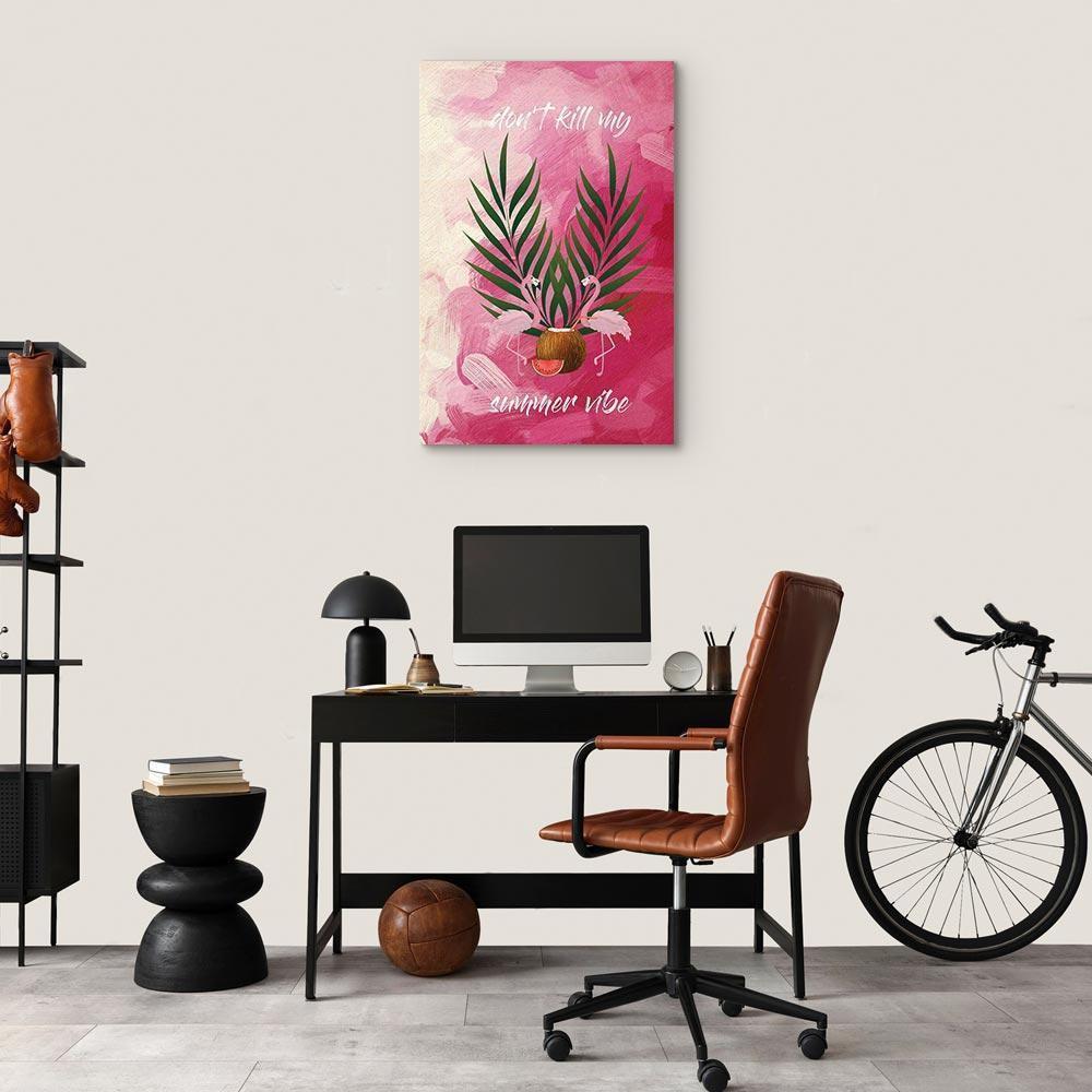 Obraz - Don't Kill My Summer Vibe (1-częściowy) pionowy