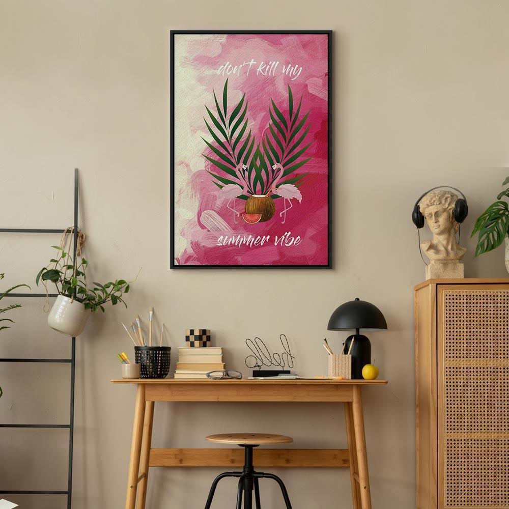 Obraz - Don't Kill My Summer Vibe (1-częściowy) pionowy